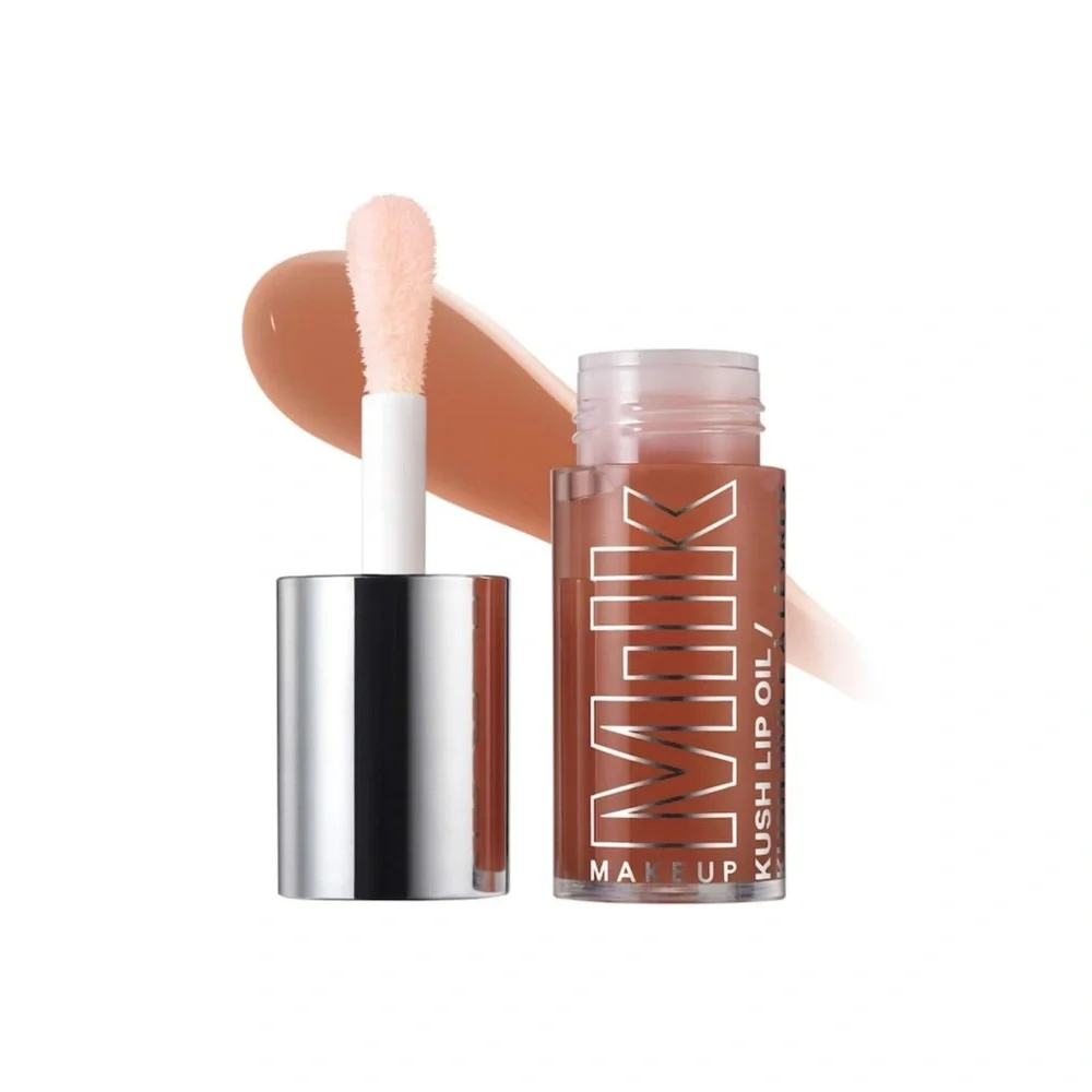 MILK MAKEUP Kush Sheer Hydrating Lip Oil — Chocolate Cake — Full Size .18 oz